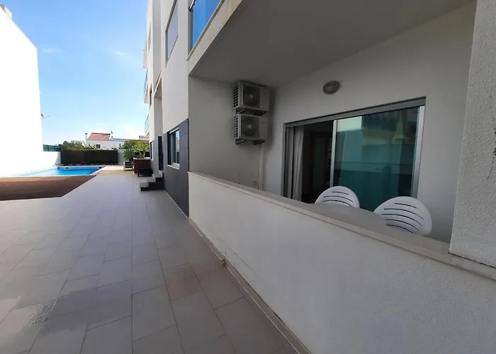 Casa Mandala, T1 Com Piscina Lägenhet *